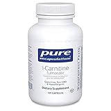 Pure Encapsulations - L-Carnitine Fumarate - Hypoallergenic Supplement Support for Enhanced Muscle and Fat Metabolism - 120 Capsules