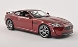 jaguar xkrs gt nürburgring  Modellauto Jaguar XKR-S, weinrot, Maßstab 1:24, Bburago