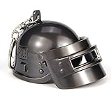 PUBG Playerunknowns Battlegrounds Level 3 Helmet Pan KeyChain Special Forces Helmet Accessories (Helmet)