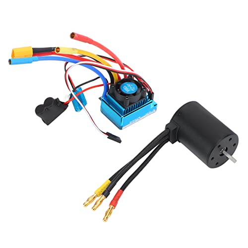Motor 3650 3600KV con ESC 120A de alta durabilidad para coche RC