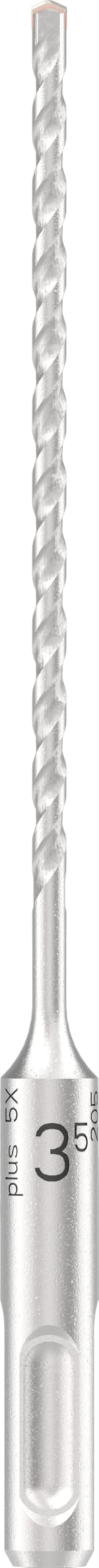 Bosch 1x PRO SDS plus-5X Hammer Drill Bit (for Reinforced concrete, Concrete, Ø 3,50 mm, Professional Accessory Rotary Hammer)