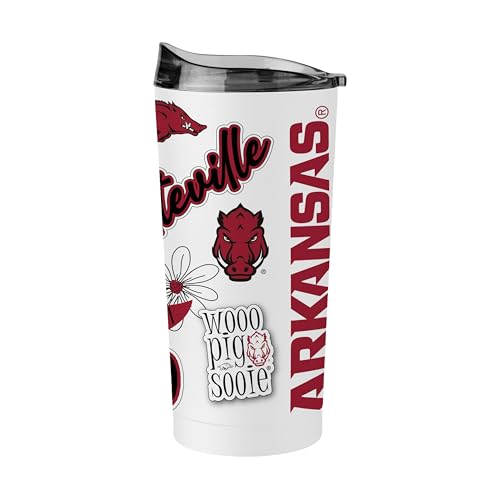 Image of Logo Brands NCAA Native Icons 20 oz Stainless Steel Tumbler - Double Wall Vacuum Insulated
