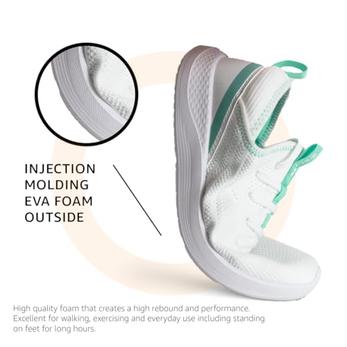 ELITE Women’s Shoes | Black, Grey, or White Sneakers for Women | Fits Comfortably | Great for Standing, Walking, The Gym, and Exercising | Lightweight and Breathable4