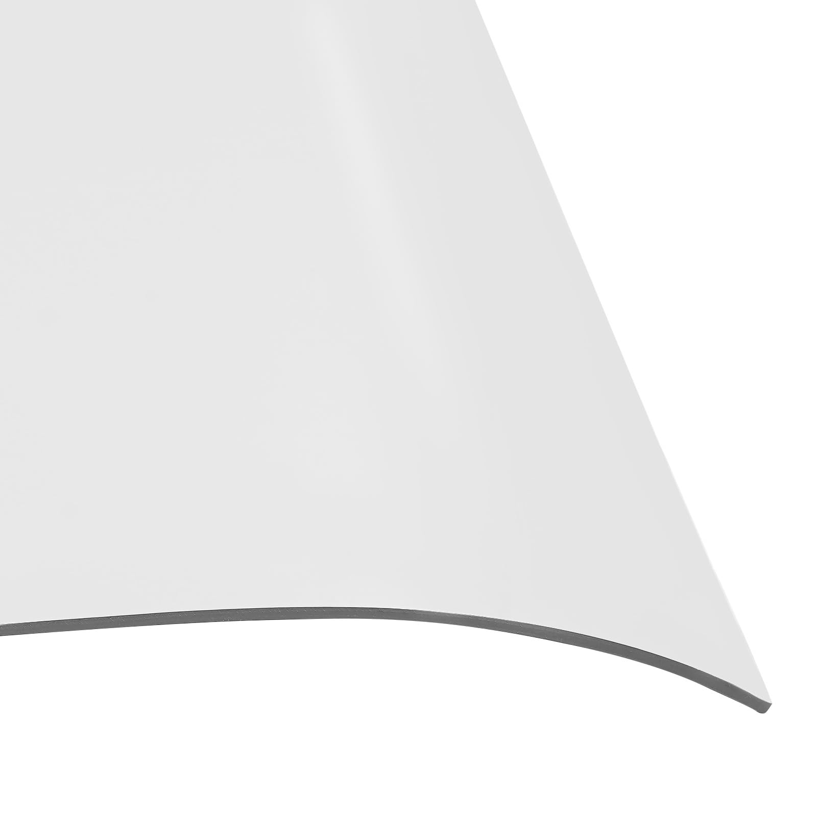 Marquesina para puerta de casa, cubierta de terraza, marquesina de PET, protege de la lluvia, el granizo y los rayos UV, cubierta de pérgola, cubierta de balcón para terraza, veranda, ventana