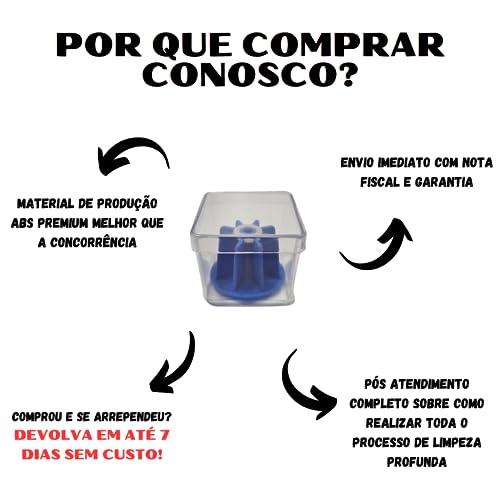 Cápsula Limpeza Retrolavagem Compatível com 3 Três Corações Azul