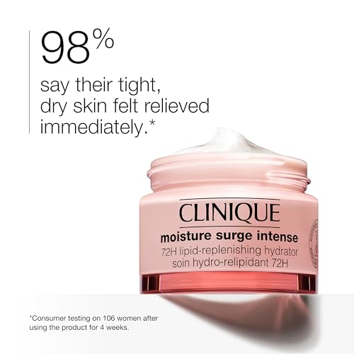 Clinique Moisture Surge Intense 72H Lipid-Replenishing Hydrator Face Moisturizer, - Image 3