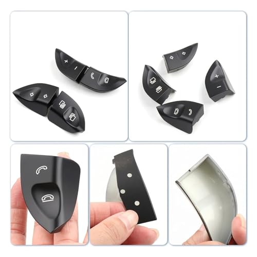 Commande Volant Benz W220 de Qualité Supérieure : Boutons Commutateur Gris S600