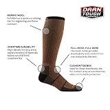 DARN TOUGH (2003) Paul Bunyan OTC Midweight with Full Cushion Men's Sock - (Timber, Large)