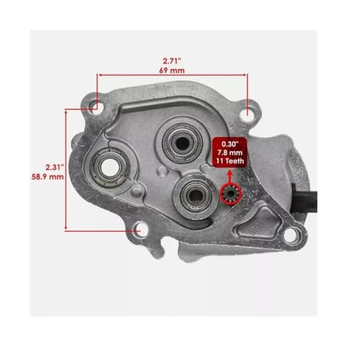 Moteur de commande de changement de puissance étanche pour quad TRX450ES