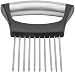 Produktbild Edelstahl Zwiebelhalter Obst Gemüse Fleisch Cutter Slicer Peeler Chopper mit 10 Zinken handliche Küche Obst Gemüse Gadgets Kochutensilien