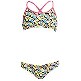 Funkita Bikini Mädchen Toucan Do It chlorresistent und UV-Schutz 50+, Kinder Größen:152