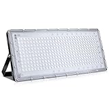 ➢ 【Grado de impermeabilidad IP66】: Focos led exterior el producto está perfectamente sellado. Esto significa que no tiene que preocuparse por las inundaciones mientras trabaja. Tenga en cuenta que los reflectores no se pueden usar en el agua.