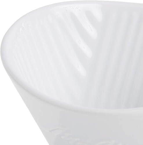 Miniatura 8 de Melitta 1 taza de cafetera de porcelana con cono de vertido, blanco brillante