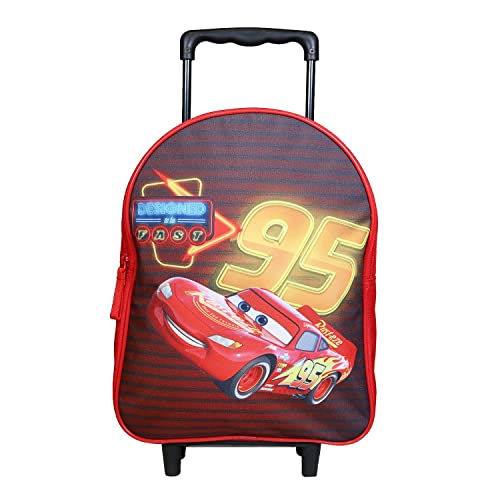 Bagtrotter Sac à dos à roulettes 31 cm Disney Cars Rouge Cover