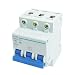 Aexit DIN Dail Distribution electrical 3P Overload Proetction Circuit Breaker 240/415VAC 63A 4500A DZ47-63 C63