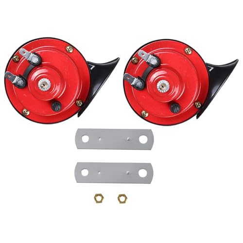 Bocina de aire para coche y camión 12v Alasum potente con soporte de instalación rápida