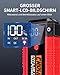 CARHEV Starthilfe Powerbank für pkw, 6000A Spitzenstrom Auto Starthilfe Powerbank, 12V Starter Powerbank(Bis zu 10L Benzin und 10L Diesel) Tragbarer Batterie Booster Jump Starter mit LED Taschenlampe