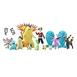 Bandai Shokugan Pokemon Scale World Johto Region Set
