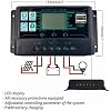 Solar Charge Controller, 150A 100A 60A 50A 30A 20A 10A MPPT PWM Solar Char Controller 12V 24V LCD Display 2 USB Port Solar Panel Battery Regulator,for Solar Panels(150A)