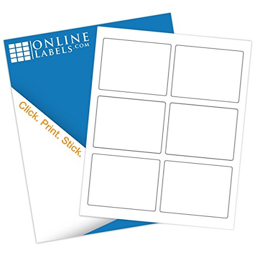 3.75 x 3 Waterproof Beer Bottle Labels (Inkjet Printers Only) - Pack of 600 Labels, 100 Sheets - OnlineLabels