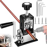 Manual Wire Stripping Machine, Gauge Wire 0.04”-1”, Scrapping Copper Wire Stripper, Drill Powered Hand Crank Wire Stripper Tool for Scrap Copper Recycling, DIY