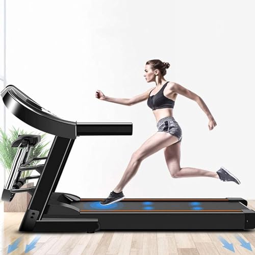 Image of Treadmills, Desk Treadmill Electric Treadmill Household Model Folding Silent Indoor Fitness Weight Loss Walking Treadmill for Home and Office