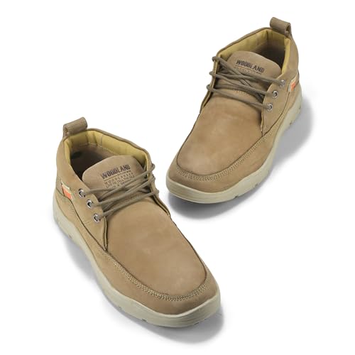 Image of Woodland Men's Leather Sneaker