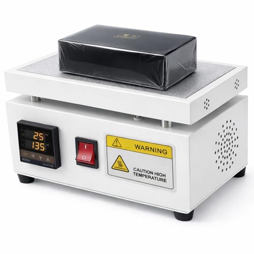 Cellophane Shrink Wrap Machine, Overwrapping Heat Sealer for BOPP/PVC Film, Packaging for Perfume Cosmetics Gift Boxes (LS12x20)