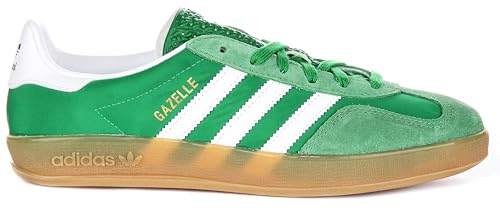 Image of adidas Gazelle Indoor Men's Three Layers Q-Pannel Gum Sole Trainers