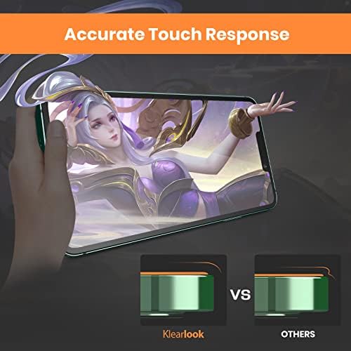 (Front+Back)Privacy Tempered Glass for iPhone 13 Pro/iPhone 13(6.1")-Klearlook (2nd Gen)Anti-Peeping Glass Edge to Edge Coverage Screen Protector for Front+1-Skin Sticker(Not Glass) for Back(6.1 Inch)