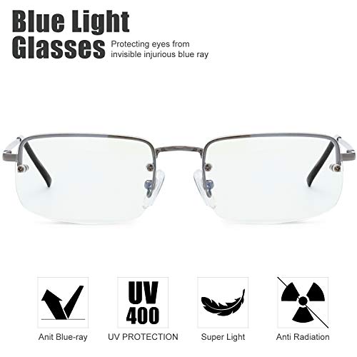Image of The Fresh Minimalist Small Rectangular Sunglasses Clear Eyewear - Exquisite Packaging