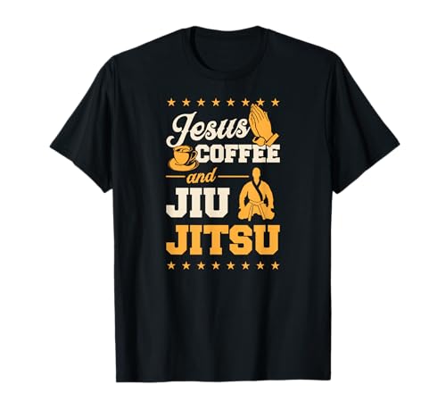 Jesus Coffee E Jiu Jitsu - Divertente Maestro BJJ Cristiano Maglietta