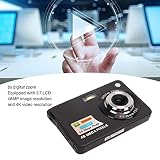 Aparat Cyfrowy, 4K 48 MP 2,7-calowy Ekran LCD Cyfrowy Aparat Typu „wskaż i Zrób zdjęcie” z 8-krotnym Zoomem, Mały Aparat Kieszonkowy Zapobiegający Drganiom Aparat Dziecięcy dla