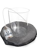 Firell Glas für Tischkamin Verve - Hitzebeständiger Glaszylinder [12 x 15 cm] für Tischkamin | Kompatibel für Firell Tischkamine Verve & Verve Black | feuerfest Glasröhre für Ethanol Kamine