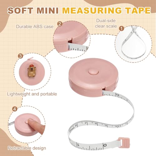Cinta Métrica Retráctil Soft 1.5 m 6 Piezas miniatura 3