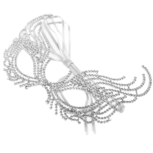 WATIIFUFU Fashion Rhinestone Headband Alloy Party Face Decoration for Women Dinner Ball Random Color