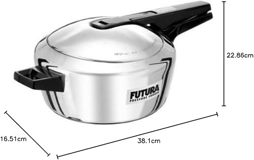 Miniatura 10 de hawkins-futura F-41compatible con inducción olla de presión Metálico