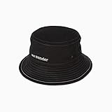 [and wander] アンドワンダー cotton twill hat black