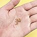 Mulutoo 4000 Pieces 2mm Metal Round Crimp Beads Spacer Stoppers Beads Clamp Ends Metal Bead Spacers for DIY Bracelet Jewelry Making (Gold and Silver)