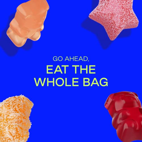 Behave Variety Gummy Bears 1.8Oz (3-Pack) - Keto & Diabetic Friendly Candy | Non-Gmo, Gluten-Free, Kosher, Dairy Free And No Artificial Sweeteners Or Sugar Alcohols | 1G Sugar, Low Calorie, 4G To 7G Net Carb #TOP5