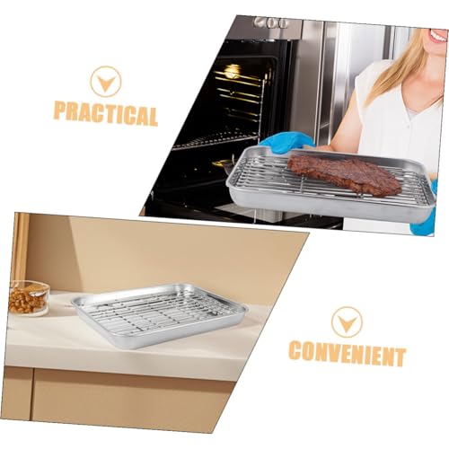 Plaque de cuisson refroidissement DOITOOL en acier inoxydable robuste - 8