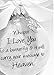 Sympathy Gift Whisper to a Butterfly with Charm In Memory of Loved One Memorial Christmas Ornament