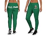 Tush Push™ Green Joggers – Game Day Football Sweatpants, Eco-Friendly Recycled Fabric, Women's Athleisure Pants