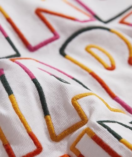 vineyard vines Girls' Rainbow Vv Embroidery Short-Sleeve Tee4