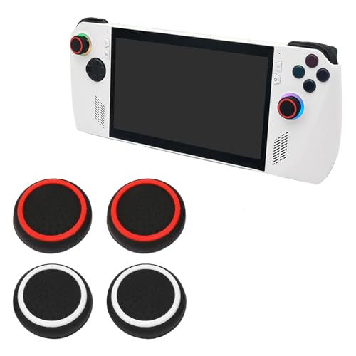 4 szt. Osłona Uchwytu Drążka, Antypoślizgowa Silikonowa Osłona Drążka Analogowego Osłona Joysticka Kompatybilna z platformą Steam i ROG Ally