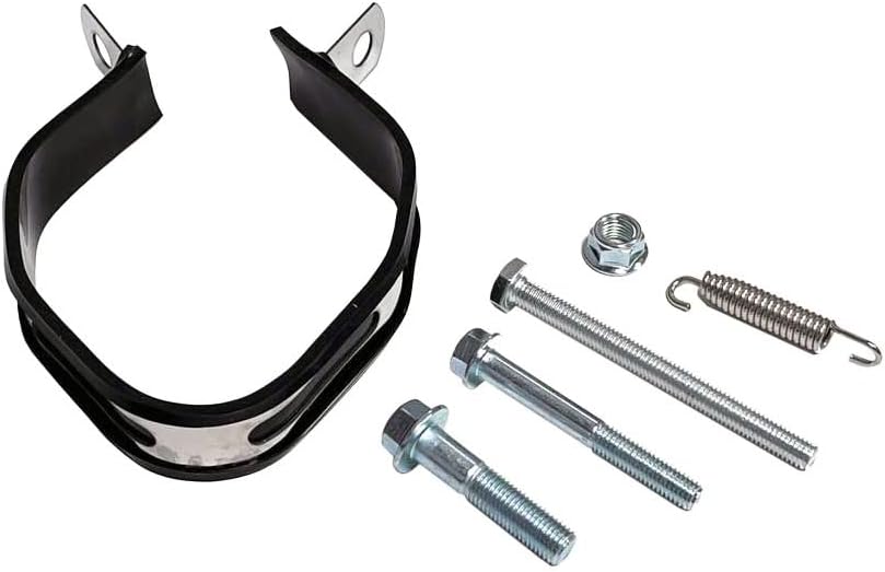 MMG Exhaust System Muffler for GY6 50cc 4 Stroke Scooters (Carbon Fiber Finish)