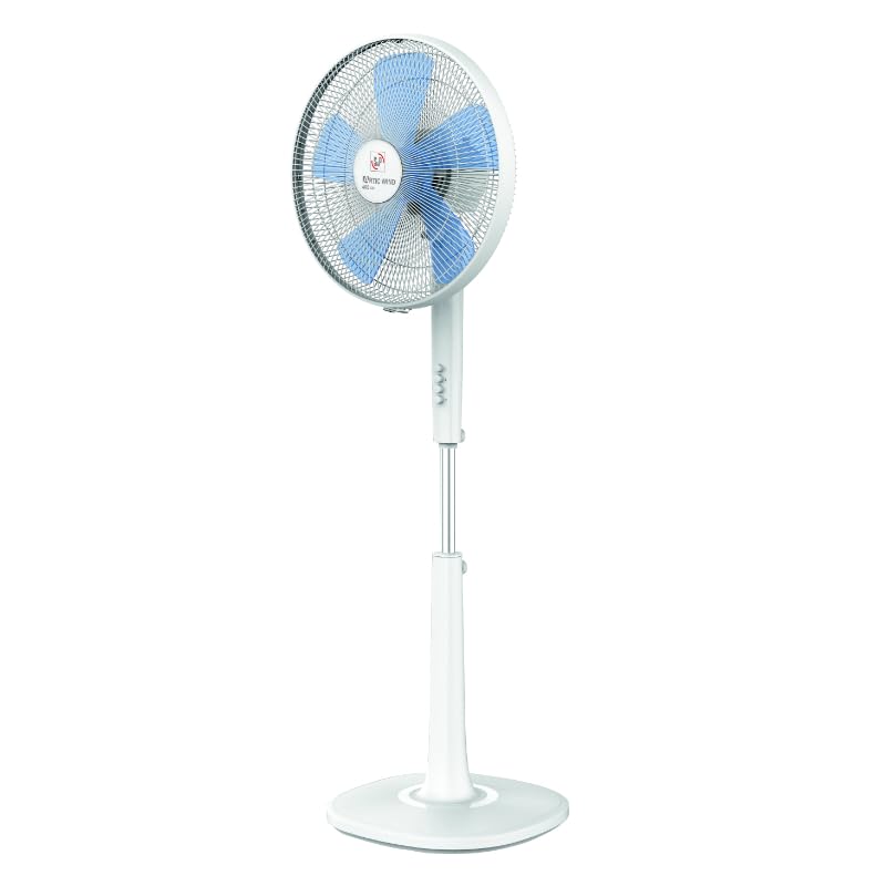 S&P Ventilador de Pie WIND400CN Blanco 55 W