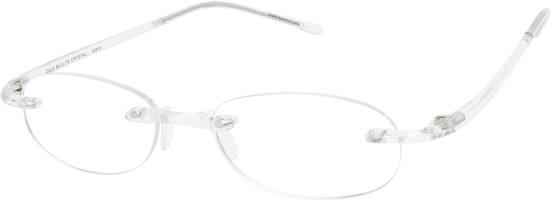 Gels Original Blue Light Reading Glasses, Handmade Scratch Resistant Readers for Women and Men