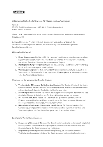 صندوق تخزين خارجي من لايف تايم، حجم 127.9 × 64 × 67.2 سم، لون رمادي بيج