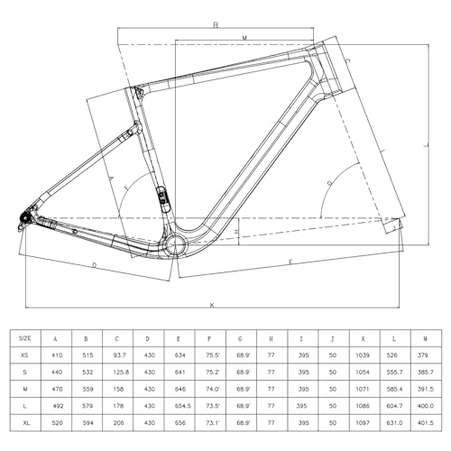 LLINVX Carbon Fiber Gravel Bike Frameset, Bike Frame Racing Track Bike Brake Frame, Quick Release Frame, Road Off-Road Bike Disc Brake Frames(L)